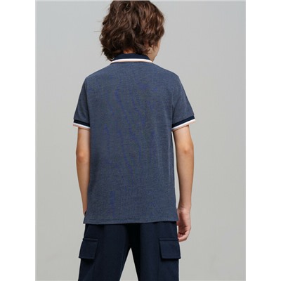 Джемпер трикотажный с воротником поло для мальчиков