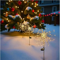 Уличный светильник "Фейерверк", теплый свет