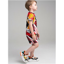 Комплект трикотажный для мальчиков: фуфайка (футболка), шорты