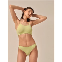 Трусы женские String mini, размер S, цвет нежно-зелёный