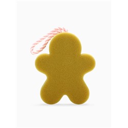 Мочалка для тела в форме рождественского пряника, URAL LAB