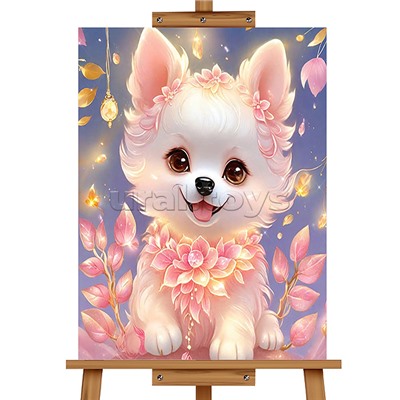 Мозаика алмазная "Милашка" 20*30см.