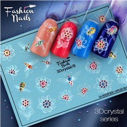Fashion Nails, Слайдер-дизайн 3Dcrystal/9