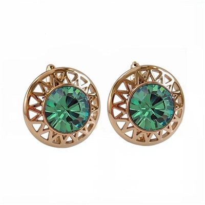 Серьги с кристаллами Swarovski