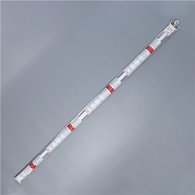 Карниз для ванной Доляна, телескопический, 140-260 см, белый