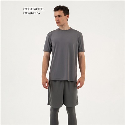 Футболка мужская Resport, бифлекс, размер XXL (54), серая