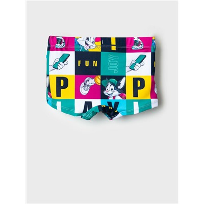 Плавки-шорты трикотажные для мальчиков, короткие