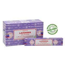 SATYA Бангалор Ароматические палочки Lavender  (15г.*12уп)