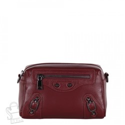 Сумка женская кожаная 553NN wine red Natale Navetta