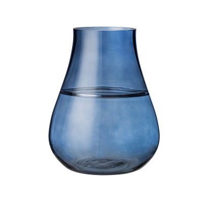 Ваза 20*25см 4,15л NOVA BLUE, стекло