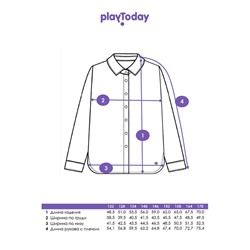 Блузка текстильная для девочек