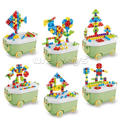 Конструктор "Магические панели" (249 дет.) в чемодане