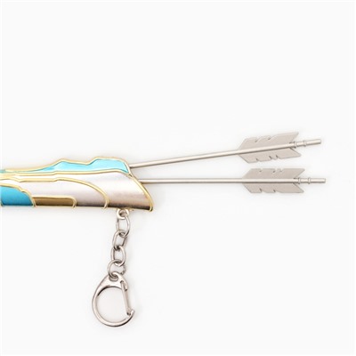 Макет оружия «Сувенирный лук Геншин», подвесной, брелок, 26 см