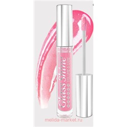 LUXVISAGE Блеск для губ Perfect Glass Shine тон 18 розовый мерцающий