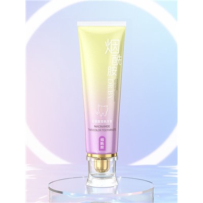 Двухцветная зубная паста с пробиотиками, 100 г