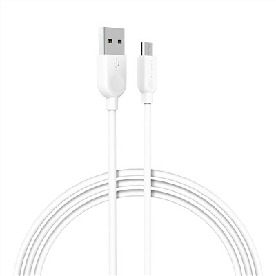 Кабель USB - micro USB Borofone BX14 12W 100см 2,4A  (white)