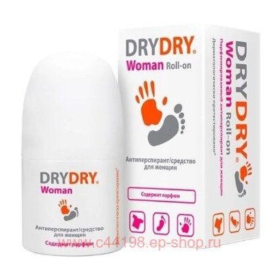 DryDry Woman Антиперспирант парфюмированный для нормального или обильного потоотделения для женщин 50 мл
