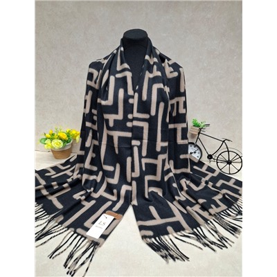 Мягкий палантин из кашемира мультицвет