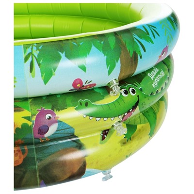 Бассейн надувной «На волне: Африка», 64×21 см, с надувным дном