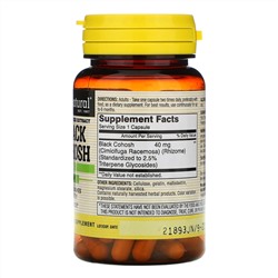 Mason Natural, Воронец кистевидный, стандартизированный экстракт, 60 капсул