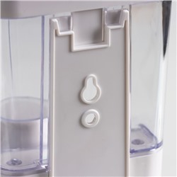 Диспенсер для жидкого мыла, сенсорный, 700 мл, белый