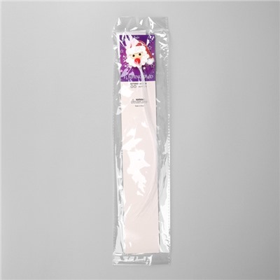 Заколка для волос светодиодная «Дед Мороз» 33×4.5 см, 1 LED, батарейки LR1130×2 (в комплекте), мерцание, свечение белое