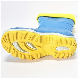 230/02УФ бирюза Сапоги резиновые для девочек (27-32)/12