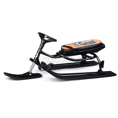 Игрушка Снегокат детский 140 "Go Go" классический c П-образным толкателем (Ice raccoon)