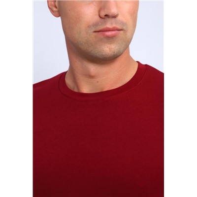 Футболка 019 (Бордовый)