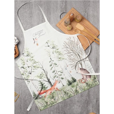 Фартук «Этель. Лесная сказка», 60×70 см, 100% хлопок, саржа 190 г/м²