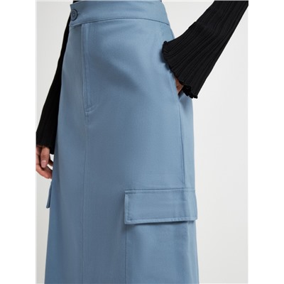 Юбка жен. Veneto_skirt серо-голубой