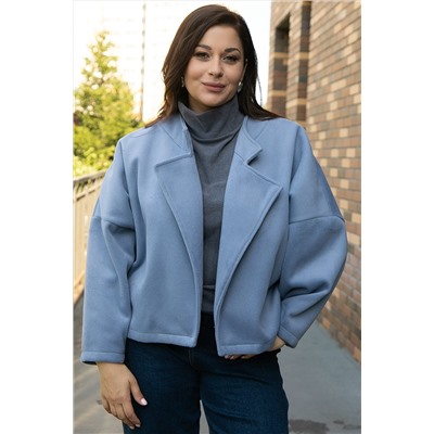 Пальто укороченное Хайт (джинс) Б14338-7М