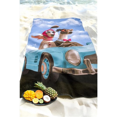 Натали Полотенце Полотенце пляжное Путешествие вдвоем