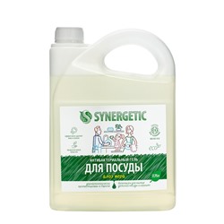 Гель для мытья посуды Synergetic «Алоэ», 2.75 л