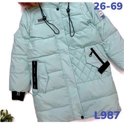 Куртка L987 Мятный