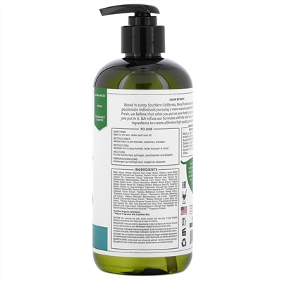 Petal Fresh, Pure, Минеральный Питательный  Гель для Душа и Ванны, Морские Водоросли и  Масло Аргана, 16 жидких унций (475 мл)