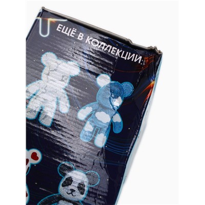 УЦЕНКА Алмазная мозаика на фигурке с полным заполнением «Модный медведь»