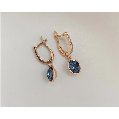 Серьги с кристаллами Swarovski