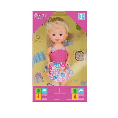 Игрушка кукла "Paula. Летний наряд", блондинка в розовом Игрушки разных брендов, 267841