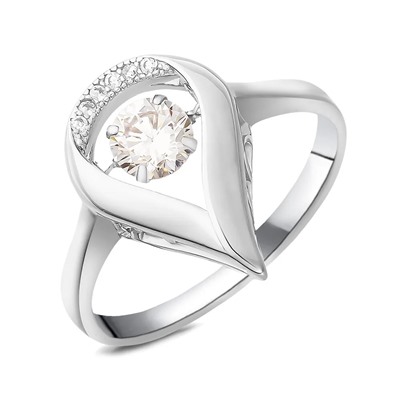 Кольцо, куб.циркон., BY-3277