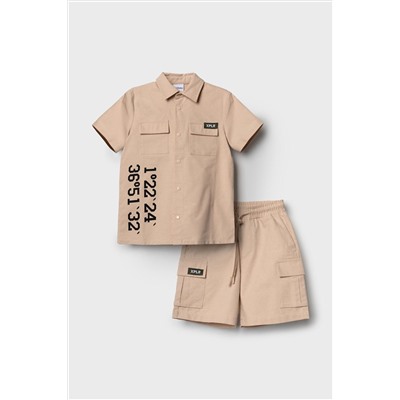 Комплект текстильный для мальчиков: рубашка, шорты PLAYTODAY, 1240287