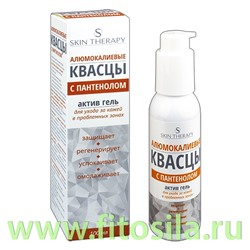 Квасцы алюмокалиевые с Пантенолом актив гель SKIN THERAPY, фл. 100 мл ДОЗАТОР "МедикоМед" ***