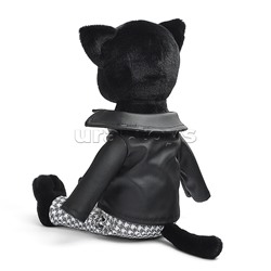 Кот Флеш в кожанке и штанах В27