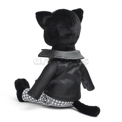 Кот Флеш в кожанке и штанах В27