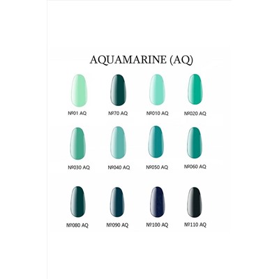 Kodi Гель-лак №01AQ М мятное мороженое, эмаль, 8 мл KRISTALLER, 1130539