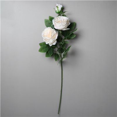 Цветок искусственный Роза пионовидная 72 см / RW-302 /уп 24/144/ персиковый