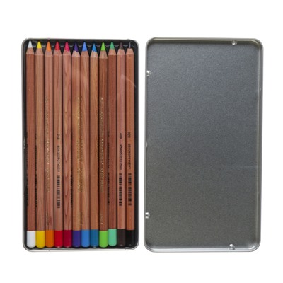 Пастель сухая в карандаше Koh-I-Noor Soft GIOCONDA 8827, набор 12 цветов