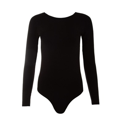 Боди женское MINAKU: Basic line, цвет чёрный, размер 44