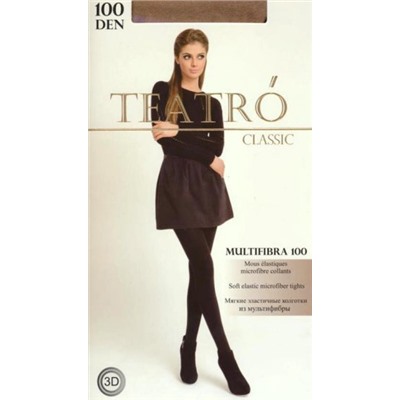 Колготки теплые, Teatro, Multifibra100 mel