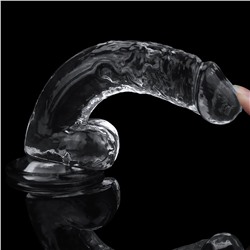 Прозрачный фаллоимитатор Flawless Clear Dildo 7.5 - 19 см.